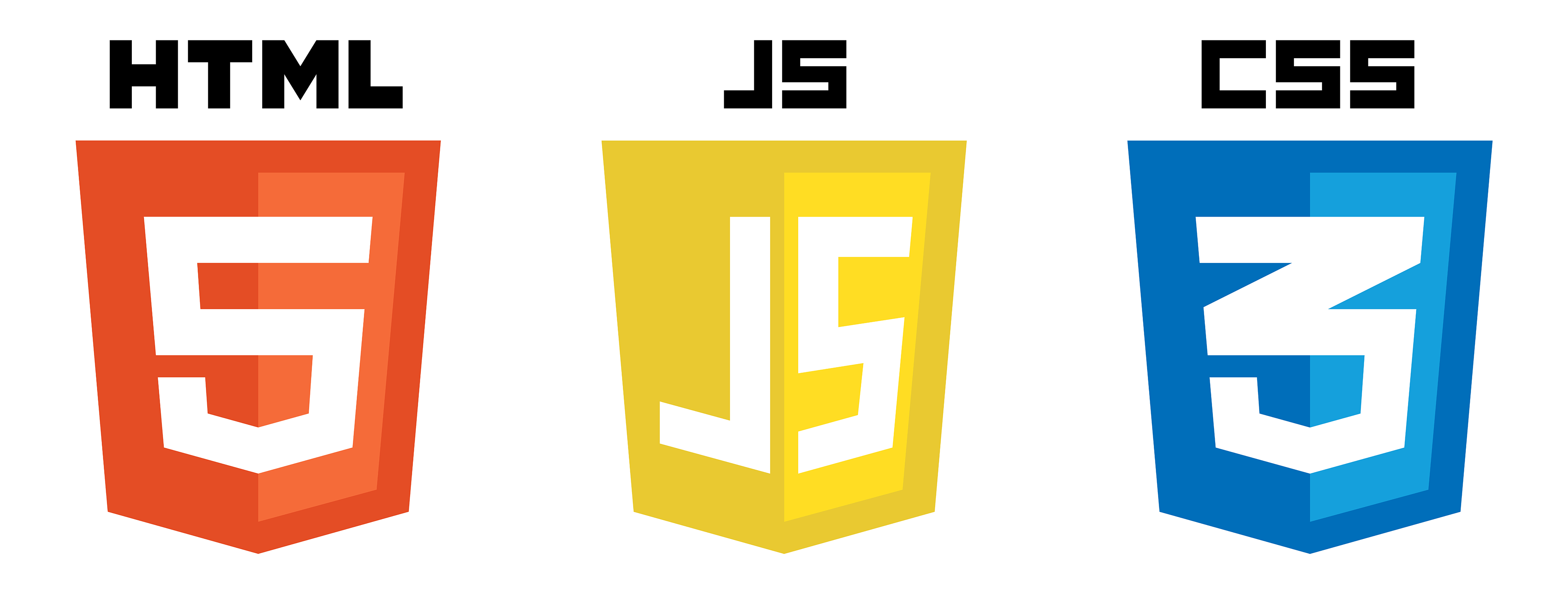 html5, css3, javascript